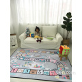 Popular Cartoon Cotton Round Kids Rastrening Brike Mat